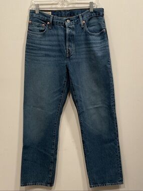 Levi's Deep Blue Straight-Leg women’s Jeans